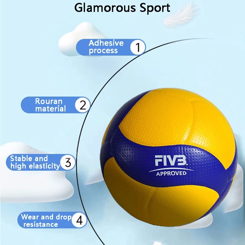 New Model Volleyball Ball, Model200,Competition Professional Game Volleyball ,Optional Pump + Needle +Net Bag Accessories