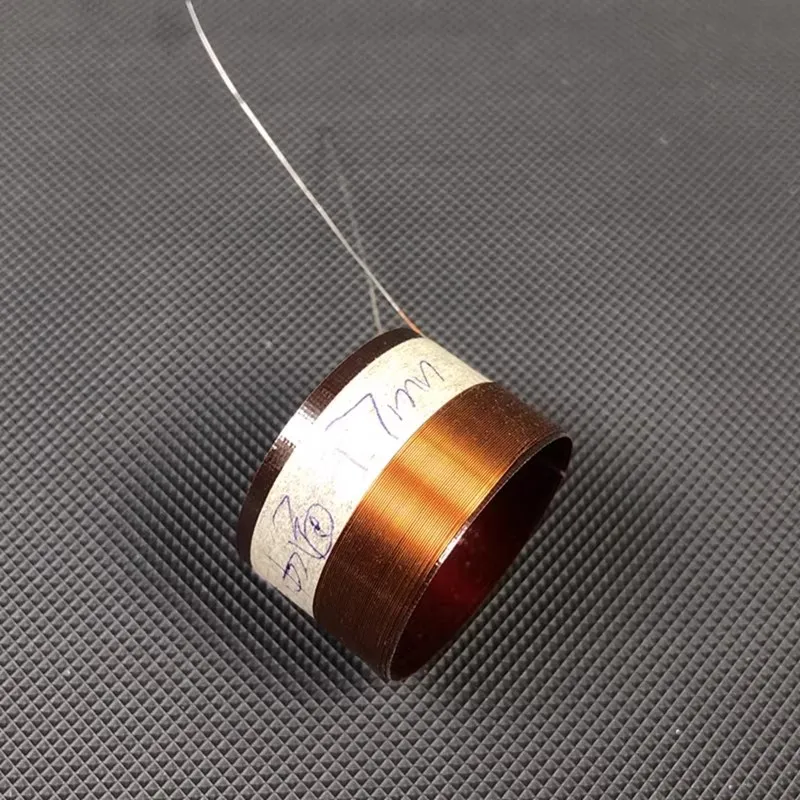 GHXAMP 25.5 مللي متر باس ملف صوتي ID 2-Layer سلك لفائف الارتفاع 17 مللي متر الألياف الزجاجية المستوردة السابق 8ohm 2 قطعة