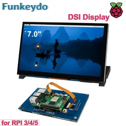 Rapberry Pi 5 7 Zoll MIPI DSI IPS Display 800X480 Pixel kapazitives Touchscreen-Modul 7