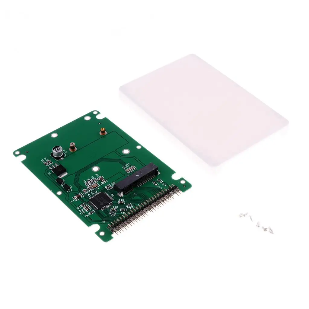 ABS Msata to IDE Adapter Card Solid State Drive Converter Board for 2.5inch Laptop Parallel Port