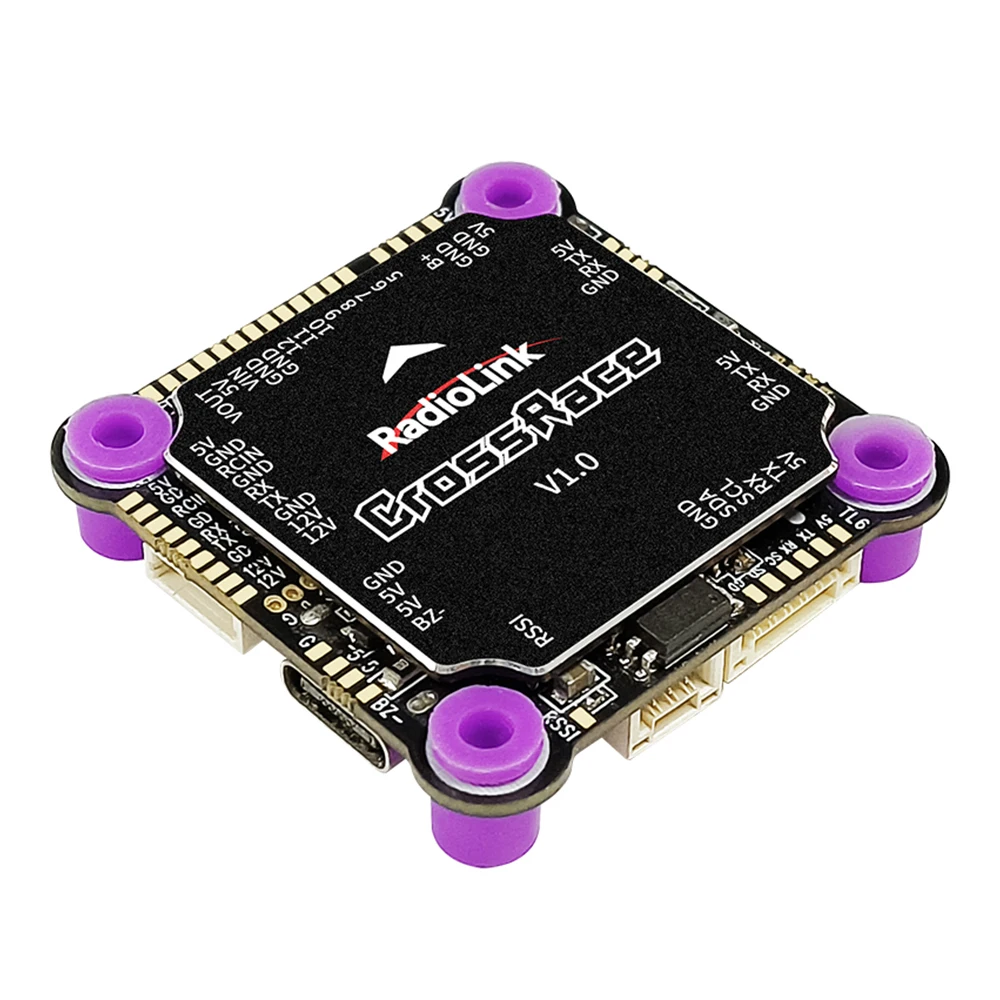 Radiolink CrossRace Flight Controller Built-in OSD Combine APM and Betaflight Support Analog Digital HD & 60A BL_S 4in1 ESC Comb