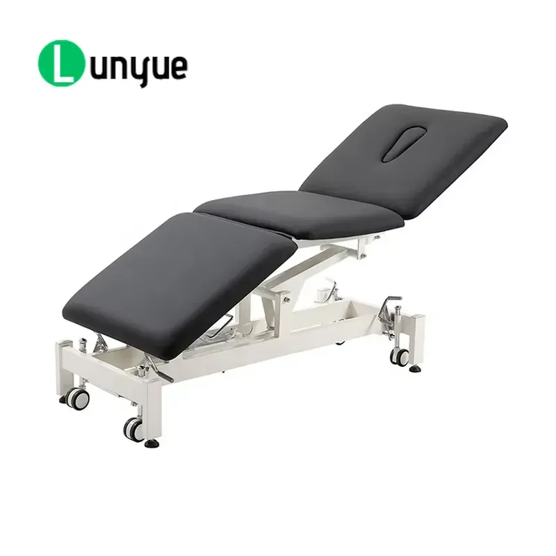 Medical Bed PT Training Treatment Bed Class I Physiotherapy Bed with Infrared Function Metal and Leather Material for