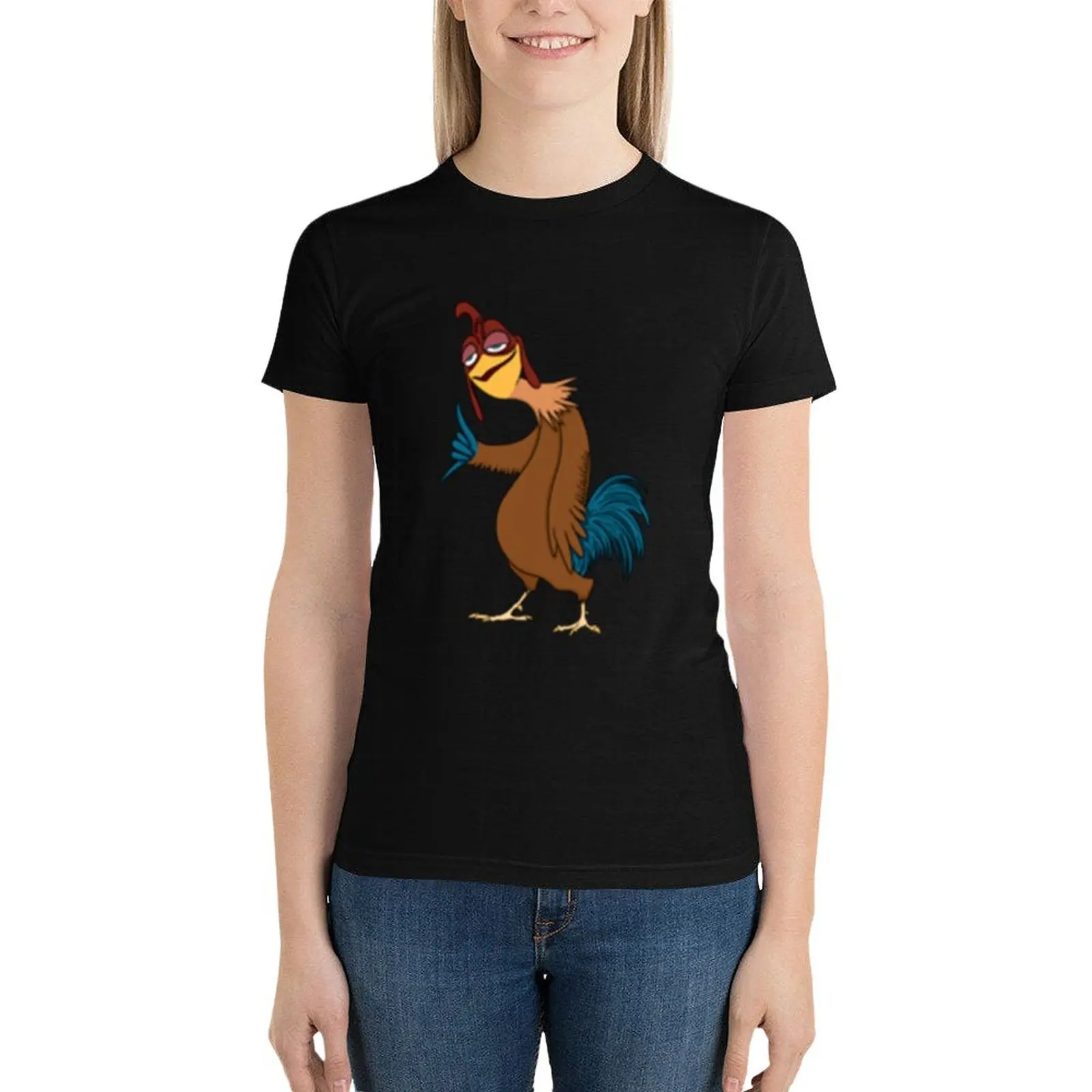 

Chicken Joe is a vibe T-Shirt oversized anime clothes plus size tops t shirts for Women