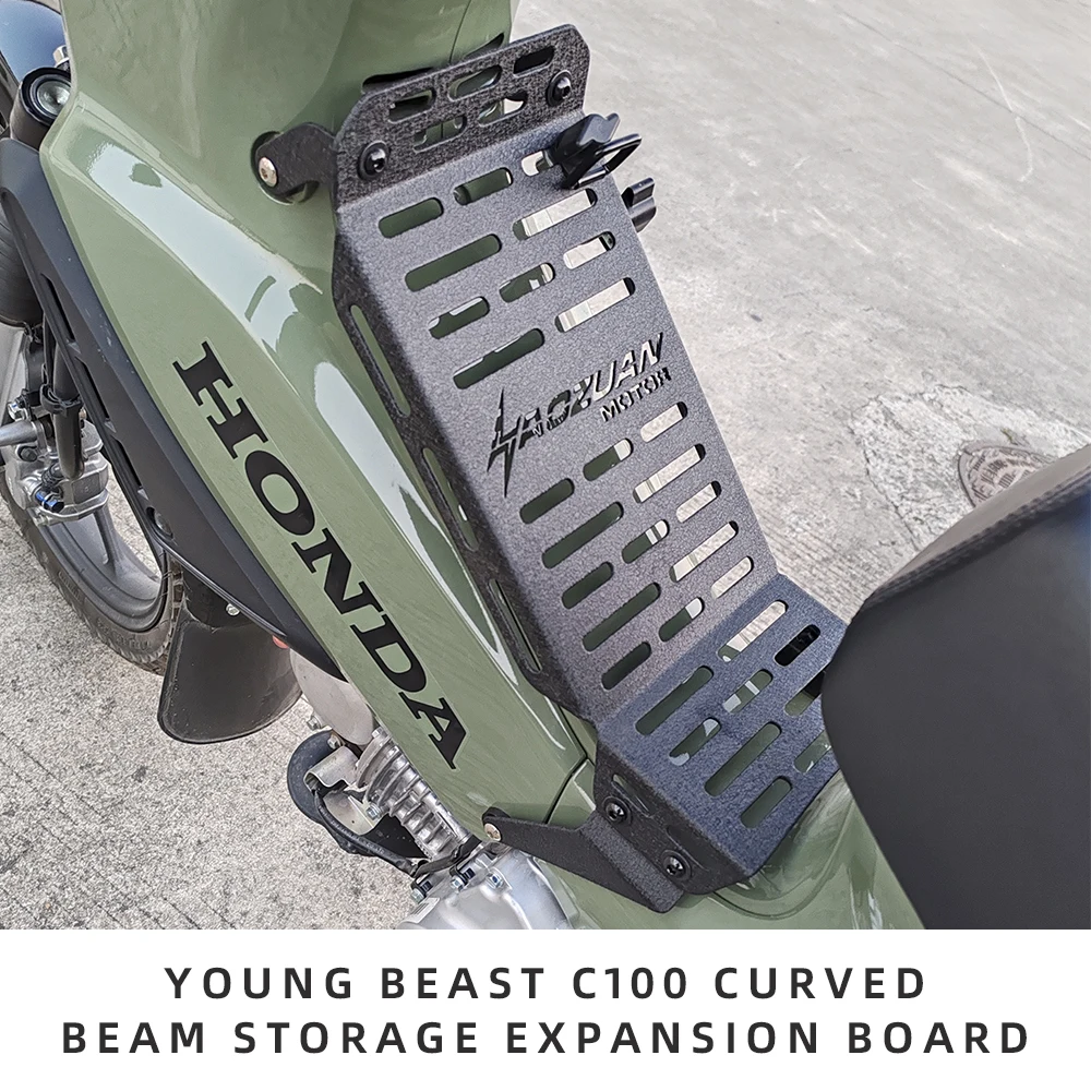 cc110-motorcycle-accessories-center-carrier-middle-shelf-storage-rack-luggage-carrier-for-honda-cross-cub-cc110-ja60-2022-2025