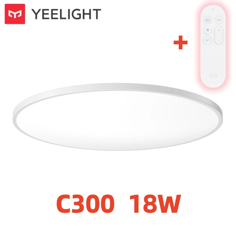 Yeelight Mercury Smart Plafondlamp Wi-Fi Warm Wit/Koud Wit Oogbescherming Met Maanlichtmodus Spraakbesturing Werkt Met Mi Home