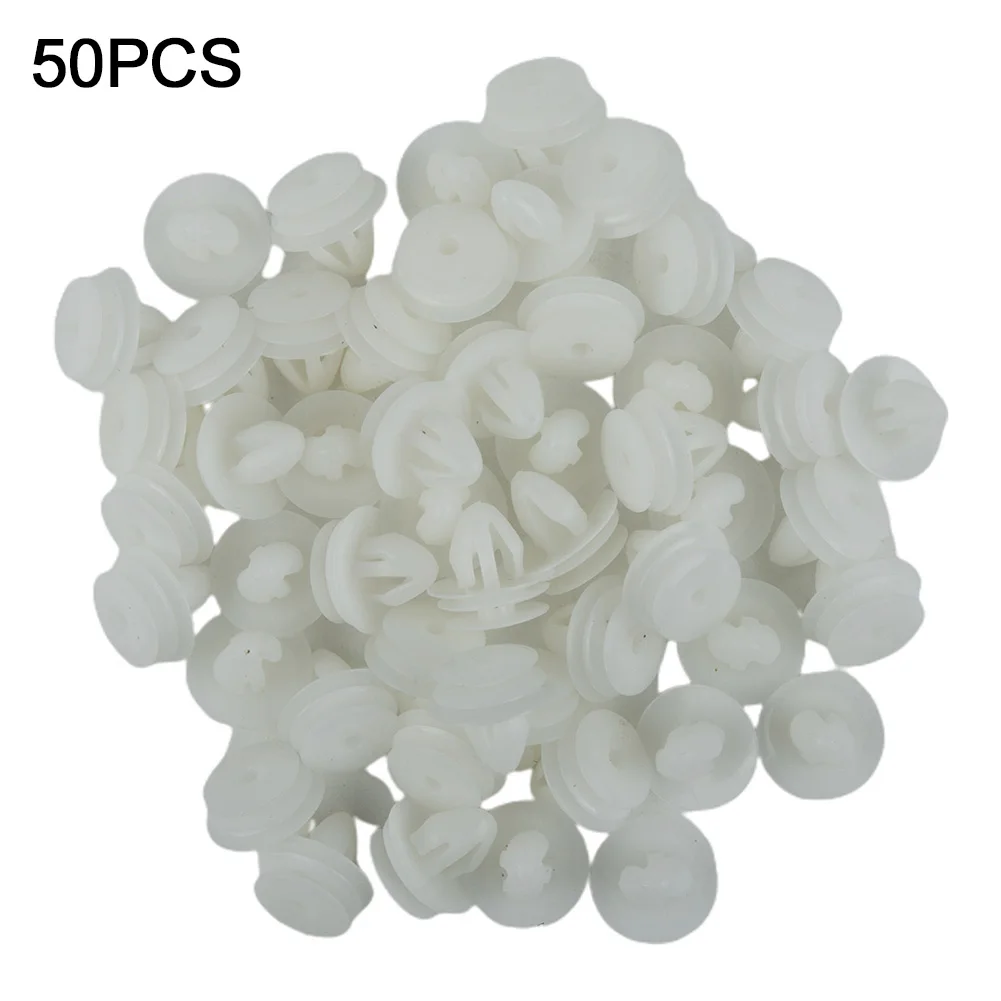 

50/100pcs Car Rivets Replacement Clips 10mm Nylon Part Accesssories For Hyundai Elantra Sonata Tucson Santa Fe High quality