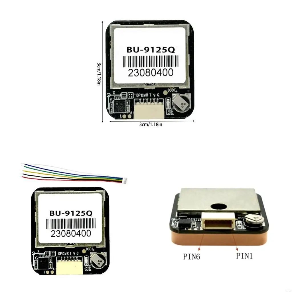 

Metal Marine Navigation Chip GNSS Amplifier Module 25Hz Update Rate X37F