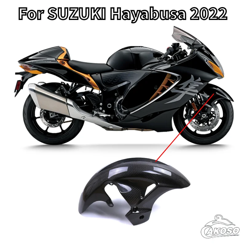 

Motorcycle Accessories for Suzuki Hayabusa 2022 Carbon Fiber Front Fender Motorcycle Modification Accessories