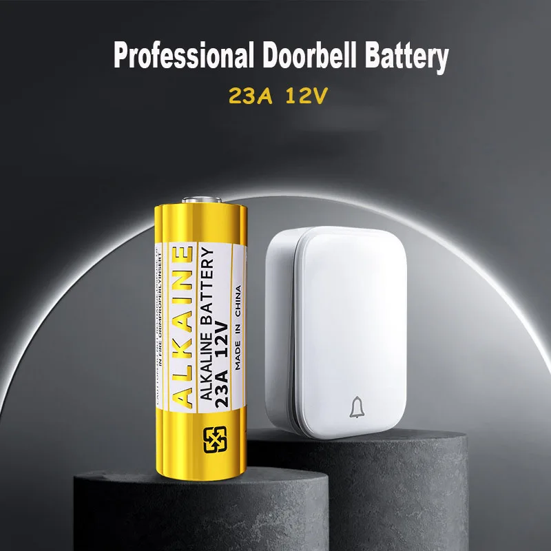 60PCS A23 23A12V Alkaline Battery 23GA A23S E23A EL12 MN21 MS21 V23GA L1028 GP23A LRV08 for Remote Control Doorbell Dry Batteria