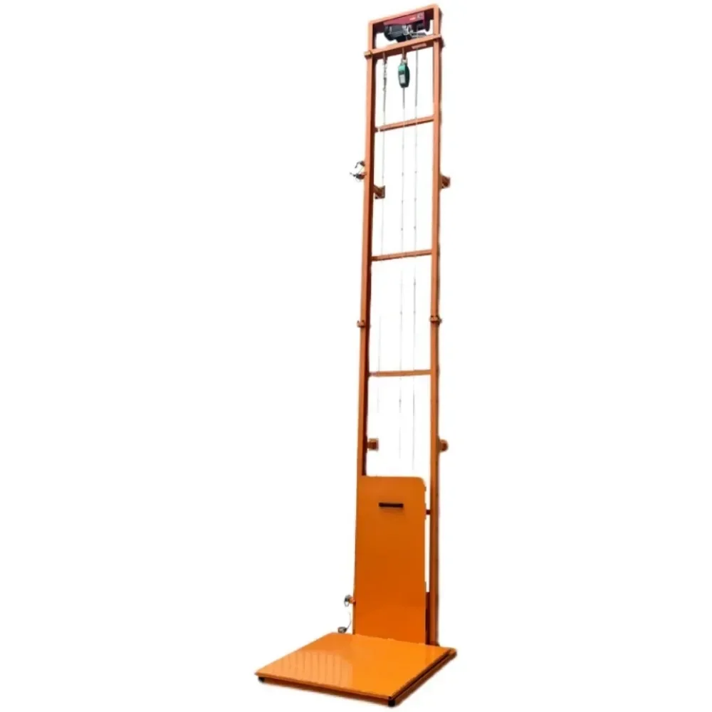 Hydraulic lift cargo elevator small electric lift simple home lift platform