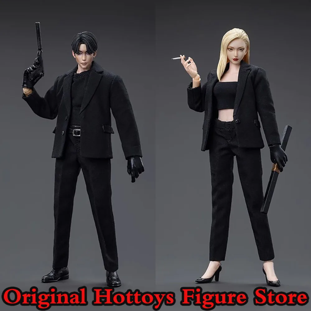 In Stock LEVEL9 1/12 Scale Female Soldier Gangster Bourben Vermouth Full Set 6-inch Action Figure Model Gifts Collection