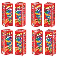Stacko UNO Card Board Game Family Entertainment Poker Party Early Education Puzzle Stackoed Toy Playing Cards Birthday Gift 2025