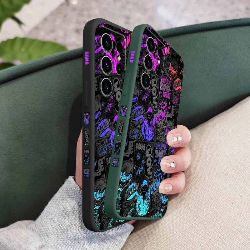 Golden Starry Sky Phone Case For Samsung Galaxy S26 Plus Ultra Silicone Cover