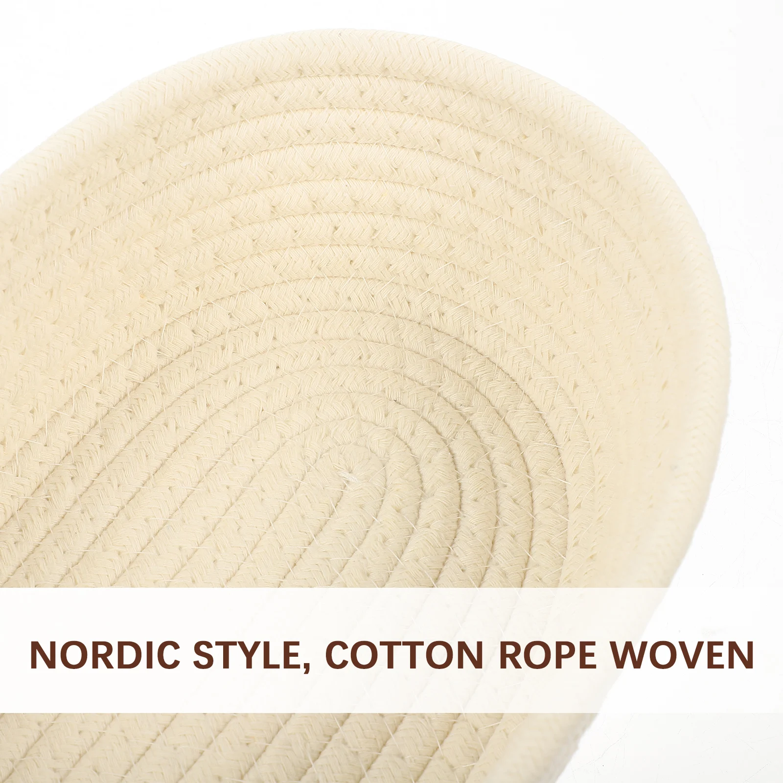 

Плетеные корзины из хлопчатобумажной веревки, многофункциональные детские корзины для хранения вещей