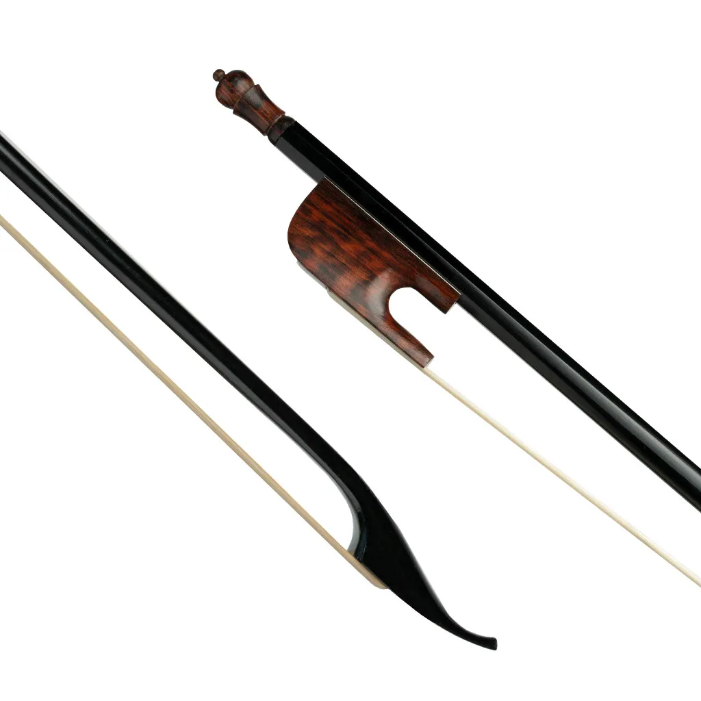 Baroque 4/4 Carbon Fiber Violin Bow W/Snakewood Frog Well Balance White Horse Hair & Carbon Fiber Violin Bows Endpin Accessories