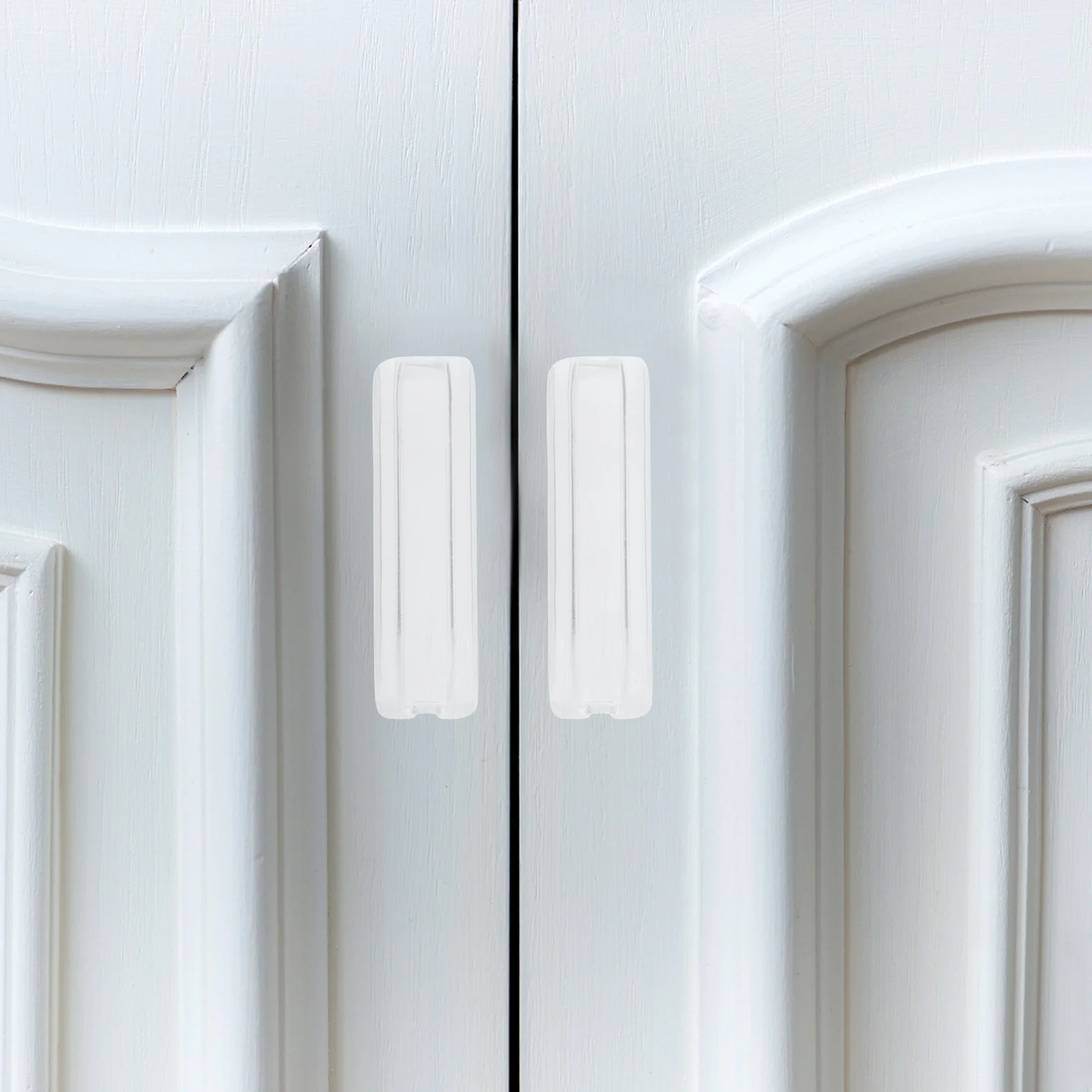 

20pcs Acrylic Drawer Pulls Transparent Cabinet Handles Durable Knobs Easy Install Stylish Door Handle Replacement For Home