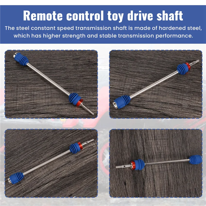 A45F-محور عمود الإدارة الأمامي والخلفي من الفولاذ المعدني CVD 5451R لأجزاء ترقيات السيارات 1/10 Traxxas E-Revo/E-Maxx/T-Maxx/Revo RC