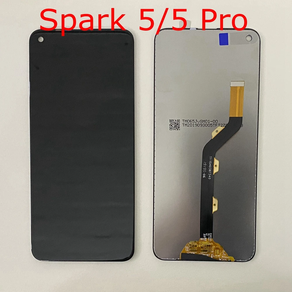 For Tecno Spark 5 Air KD6a LCD Display Touch Screen Digitizer Assembly For Tecno KD6 LCD Tecno Spark 5 Pro KD7 KD7h KD7s lcd