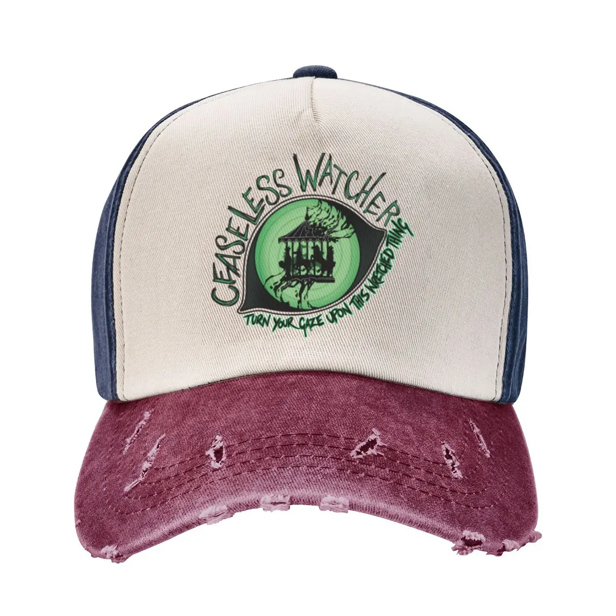 The Magnus Archives Ceaseless Watcher Classic Cool A Washed Baseball Cap Hat