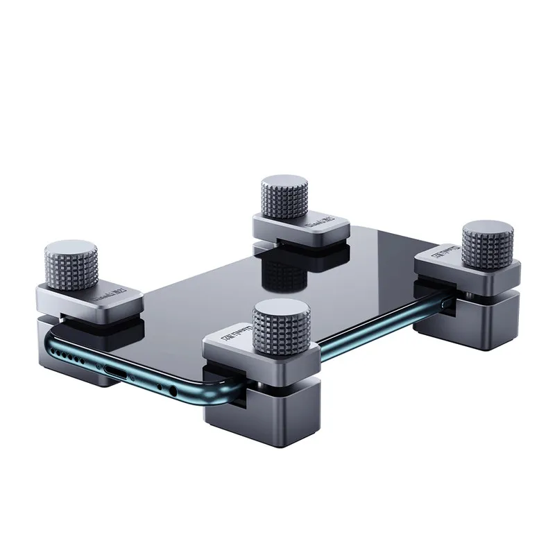 Qianli iClamp Screen Fix Clip Universal Phone schermo LCD Clip di fissaggio in lega di alluminio per riparazione schermo curvo piatto cellulare