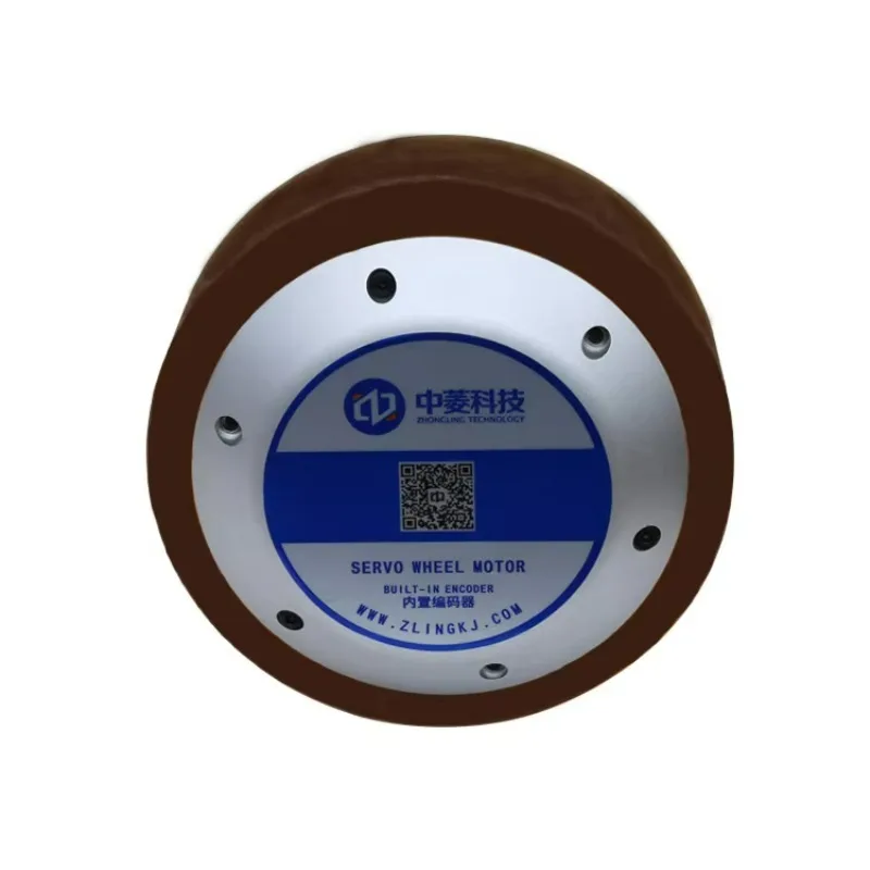 Low Speed High Torque Robot 6.5inch in Wheel 48V 200kg Load 10N.m 4096PPR Encoder Brushless AGV DC Hub Servo Motor view 5