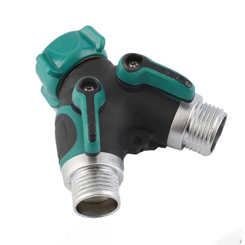 

Y-образный переключатель с резиновым покрытием, разъем для орошения с отдельным управлением «один вход» для систем полива сада