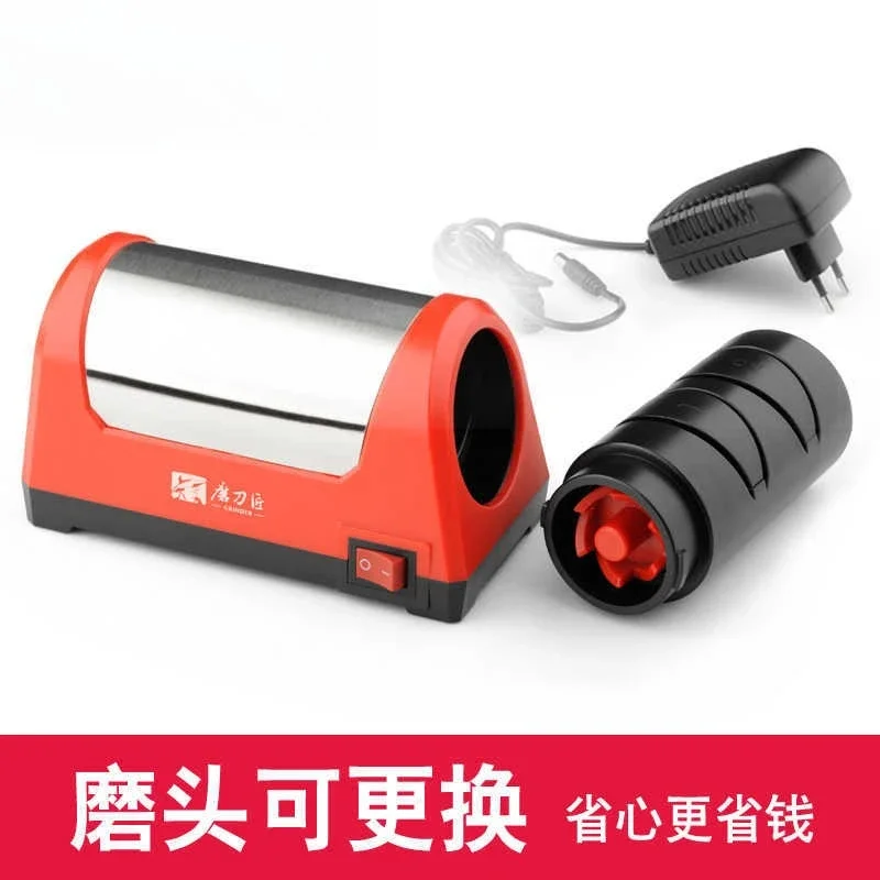 

18 ° /20 ° Электрическая точилка для ножей Angle NEW с 2-ступенчатой системой заточки - Алмазный точильный камень для точной заточки кухонных ножей