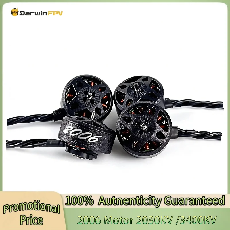 

DarwinFPV CineApe35 2006 2030KV / 3400KV Brushless Motor RC Drone FPV Racing Multirotor Quadcopter