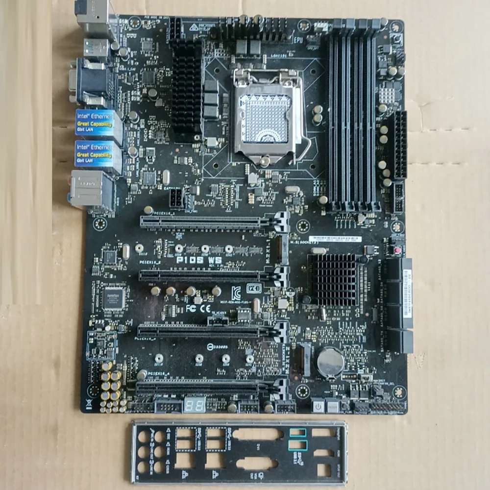 Para placa-mãe de servidor AS-US LGA1151 DDR4 P10S WS
