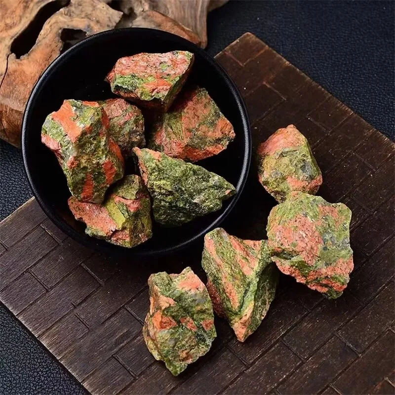 Wholesale Raw Rough Natural Unakite Rocks Chunks Crystal Chakra Mineral，Unique Specimen for Collectibles and Educational Use