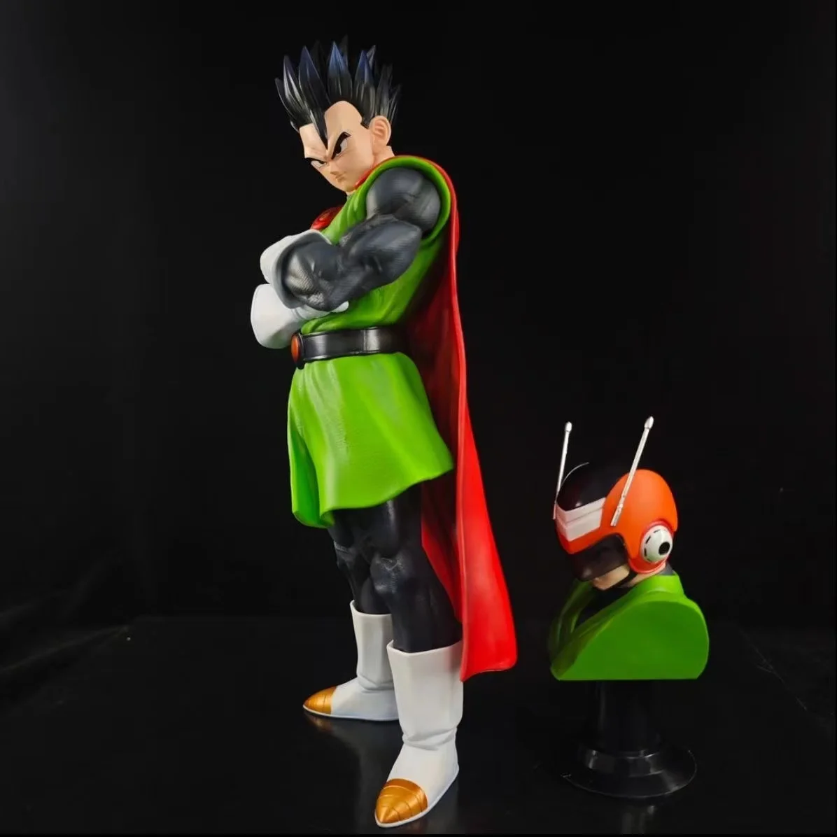 Dragon Ball Z Son Gohan Figure Replaceab Heads Super Saiyan Pvc Action Figures Great Saiyaman Statue Collection Model Toys Gifts