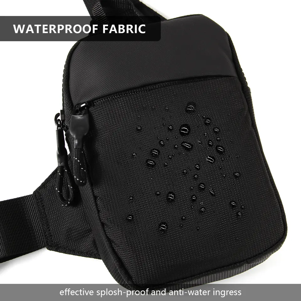 2024 New Sports Chest Bag Men's Small Size Backpack Women Mobile Phone Messenger Bag Mobile Phone Waist Bag Mini Fashion Satchel - 2