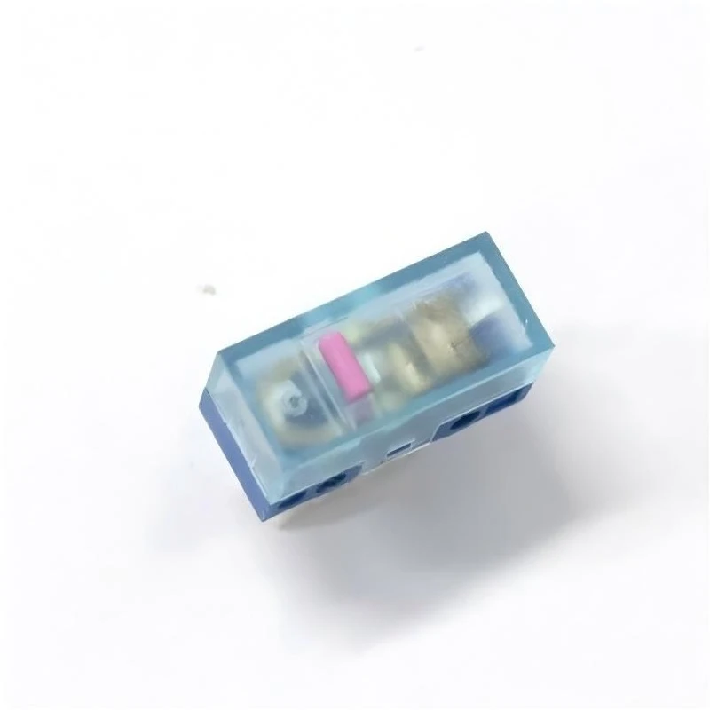 10Pcs/lot New Huano Mouse Micro Switch, Silent / Blue‑Housing Series, White Dot Pink Dot Blue Dot Replacement Switch