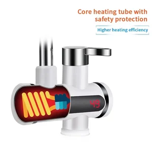 سخان مياه كهربائي SaengQ-Tankless ، صنبور مطبخ 220 فولت ، تدفئة فورية ، صنبور متدفق ، خلاط ساخن ، شاشة رقمية أفضل 10 مبيعات لسخانات المياه الكهربائية - رقم 6