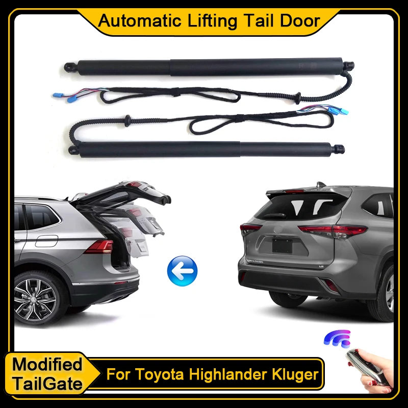 For Toyota Highlander Kluger 2019~2022 Car Electric Tailgate Tail Gate Strut Vehicle Power Rear Door Lift System Kit for Trunk