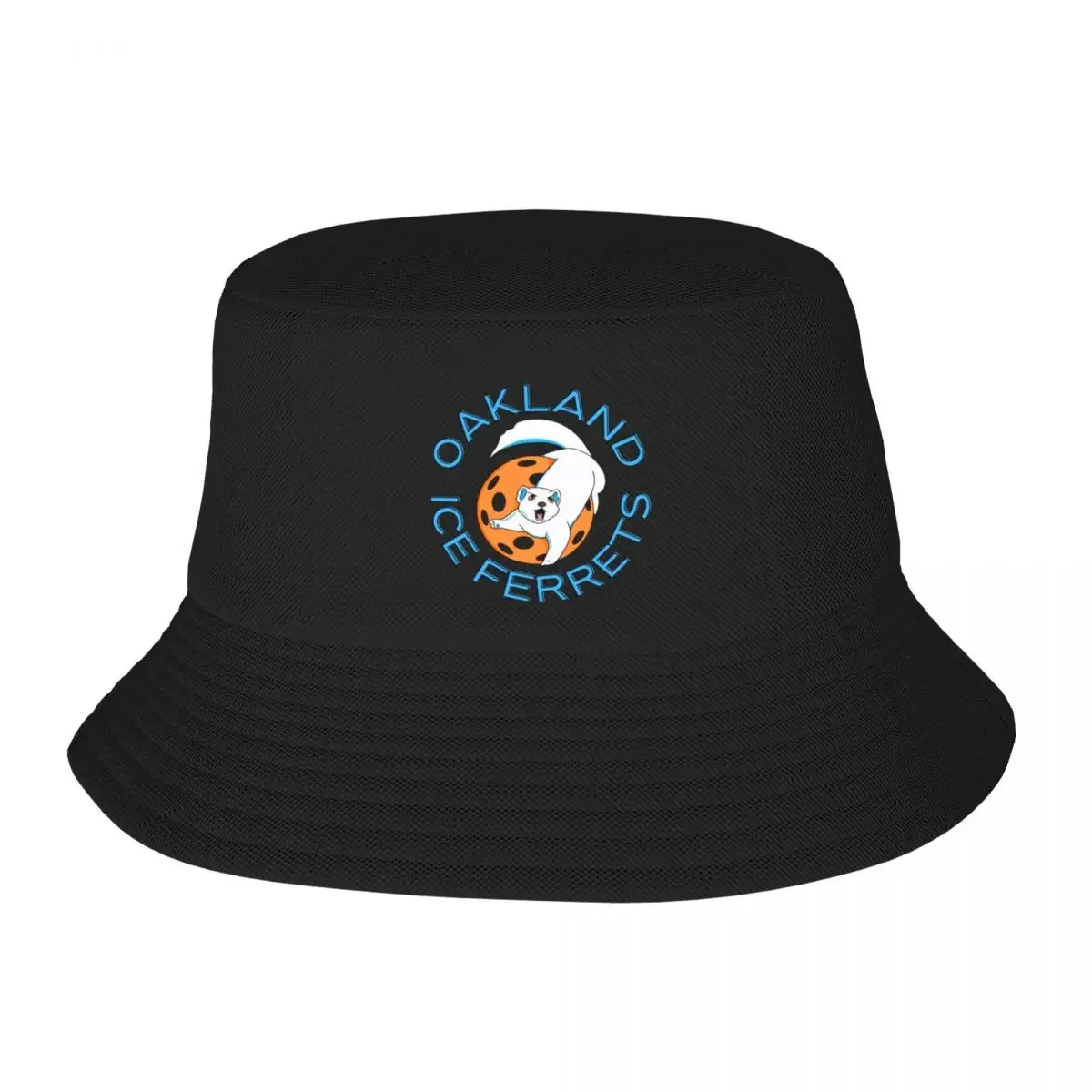 Oakland Ice Ferrets Bucket Hat hard hat Snapback Cap Women's 2024 Men's