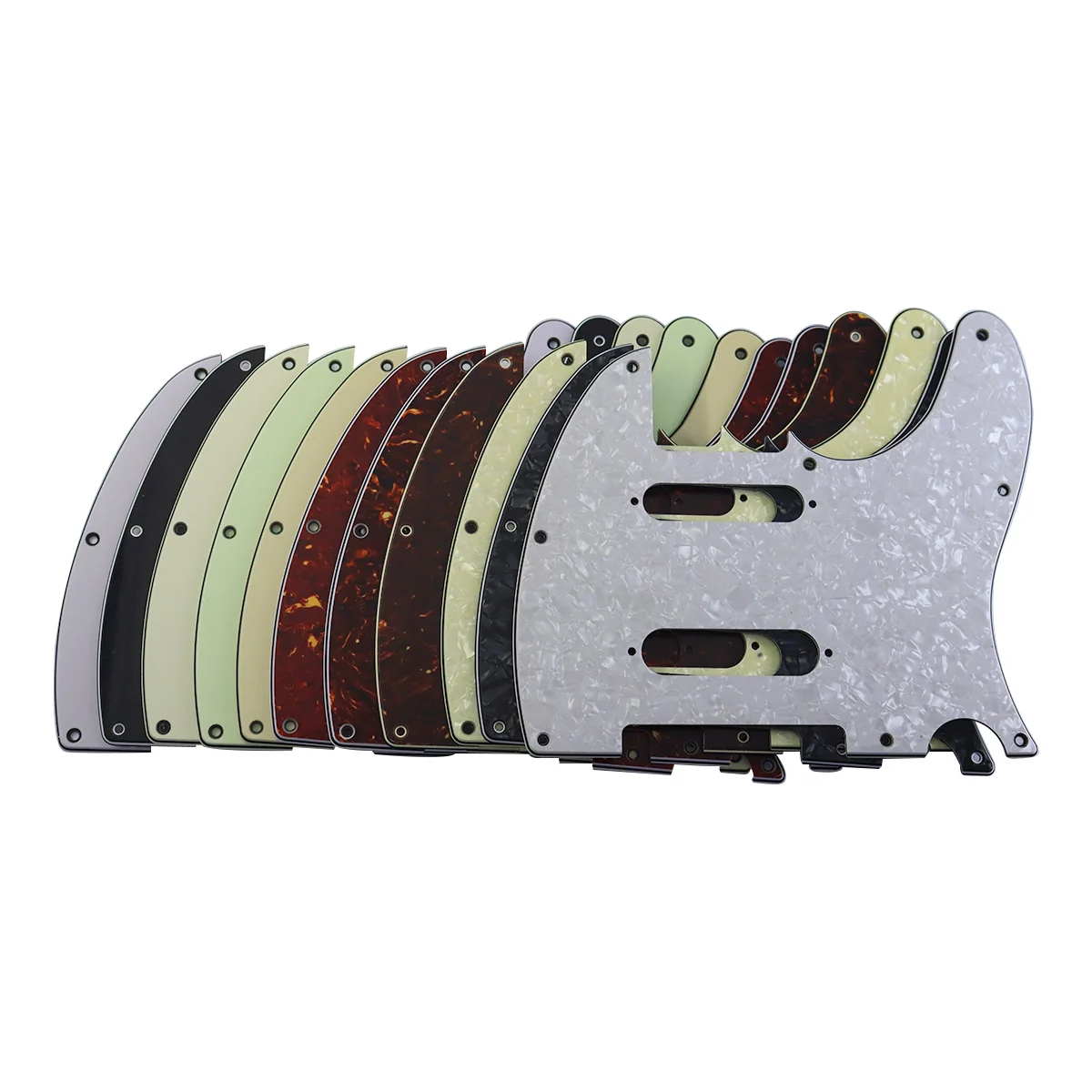 RUKOVA 8-Hole Tl Pickguard Scratch Plate, Replacement for USA & Mexican Fd Modern Standard Tl Electric Guitar