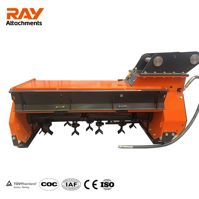 

RAY High Efficiency Forestry Mulcher Excavator Flail Mower Brush Mower Cutter Lawn Mowers for Sale