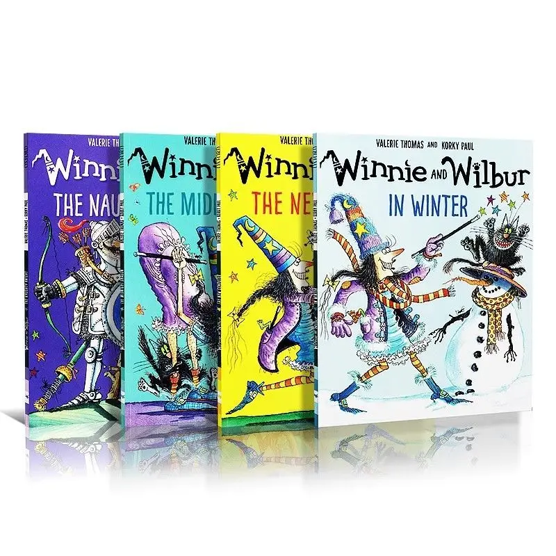 الساحرة ويني النسخة الإنجليزية: ويني وويلبر. الساحرة ويني. كتاب مصور 1-4 من ويني الساحرة.