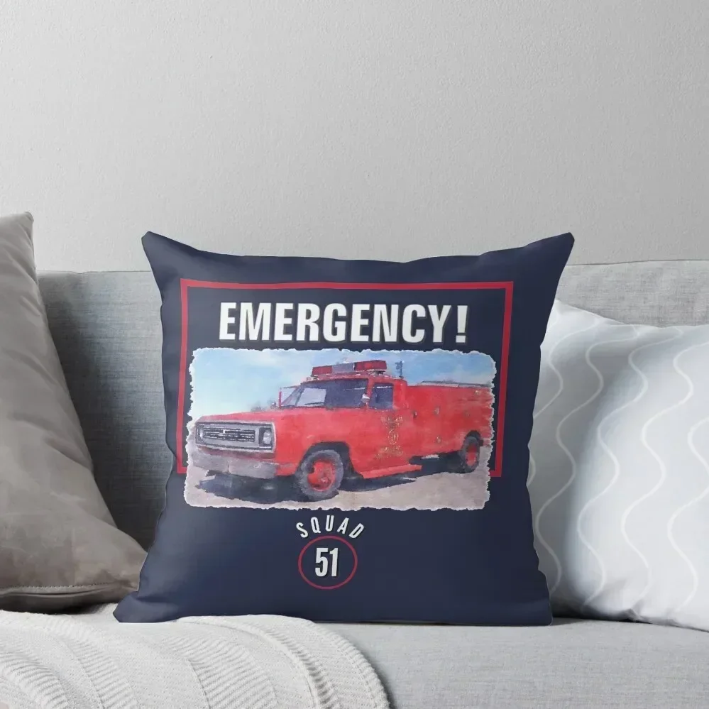 

Emergency Squad 51 Truck Throw Pillow Pillow Case Christmas Anime Decorative Cushions For Luxury Sofa Cushions Cover pillow