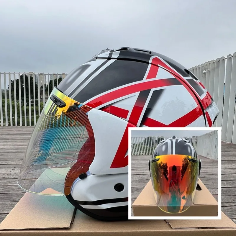 VZ-RAM High Quality ABS Classic 3/4 Open Face Helmet,For Harley Motorcycle And Cruise Motorcycle Protection Helmets,NAKANO
