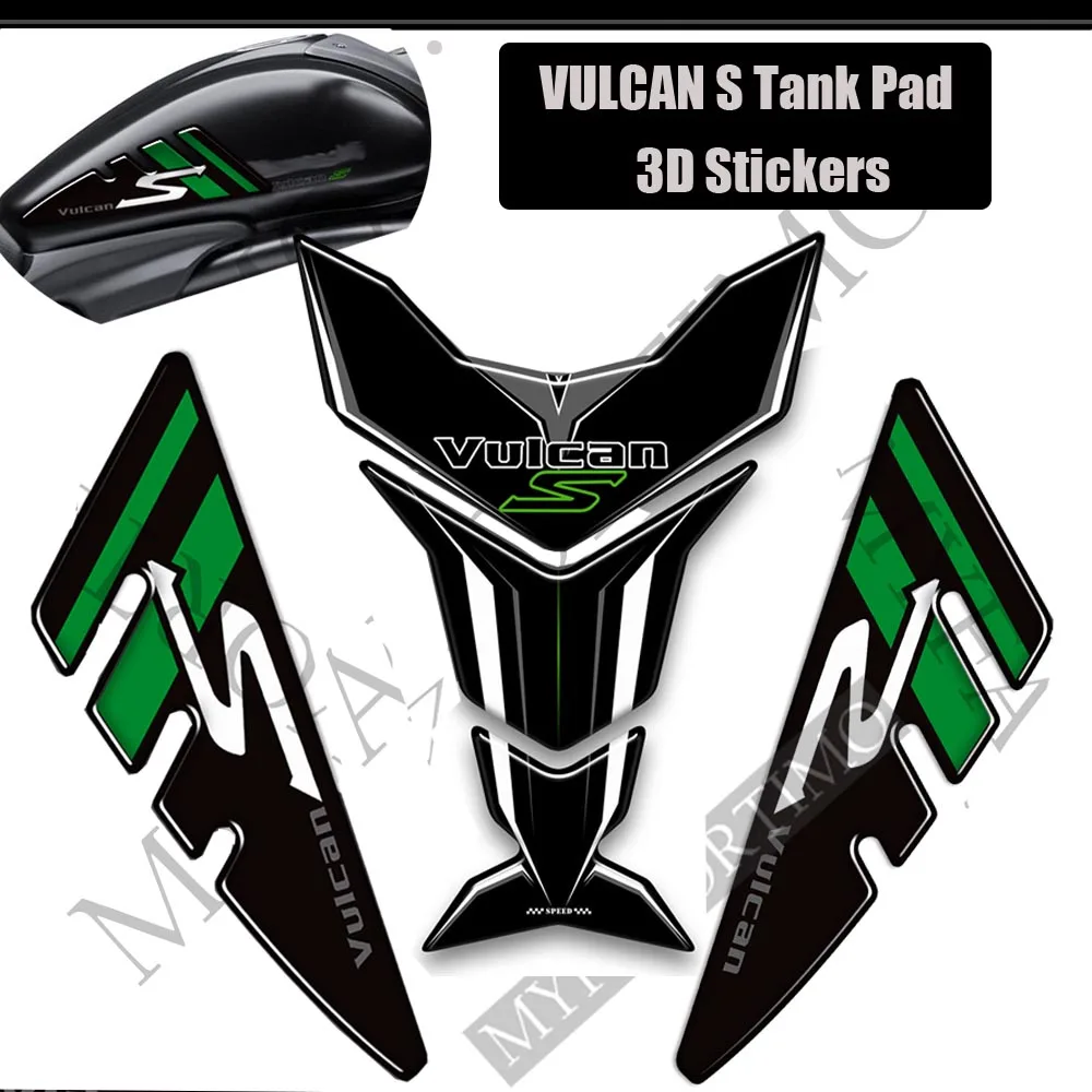 

Tank Pad For Kawasaki VULCAN S VULCAN-S 650 VN650 Tank Pad Motorcycle Stickers Decal Fuel Oil Kit Knee Prote 2018 2019 2020 2021