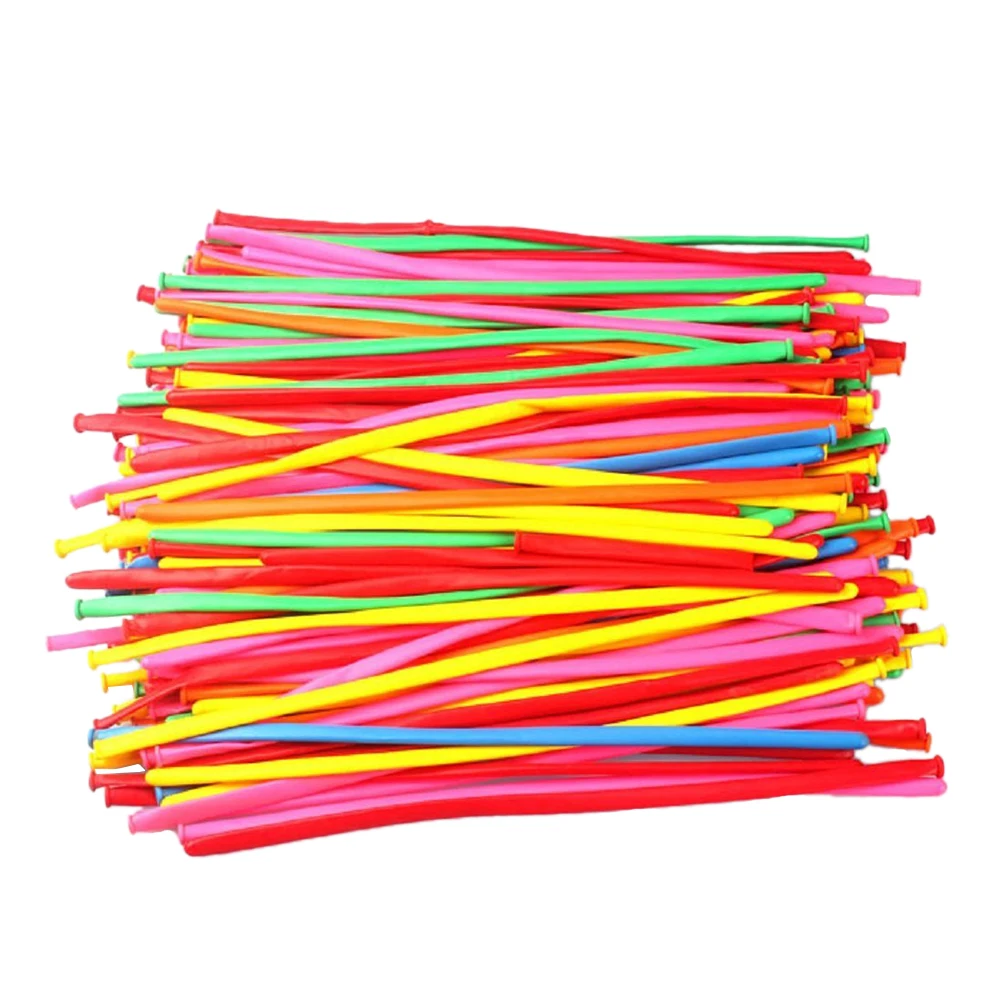 

300 Pcs Balloon Combination Modeling Latex Long Party Celebration Child Play Gift Sculpture Accessories