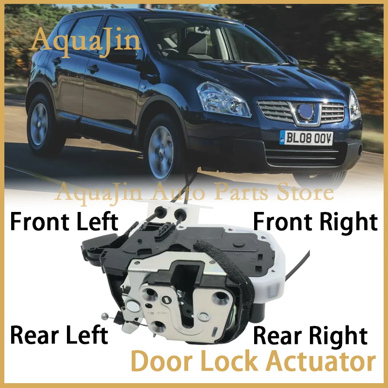 For Nissan Qashqai J10 Dualis 2006~2013 2007 Door Lock Actuator 80501-JE20A 80500-JE20A-B105 82501-JE20A-B105 82500-JE20A-B105