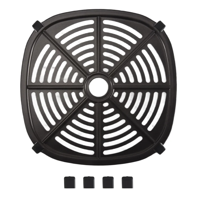 A006-фритюрница-гриль, более четкий лоток для Dash 2,6QT, цифровая фритюрница Tasti-Crisp с резиновыми ножками для фритюрницы