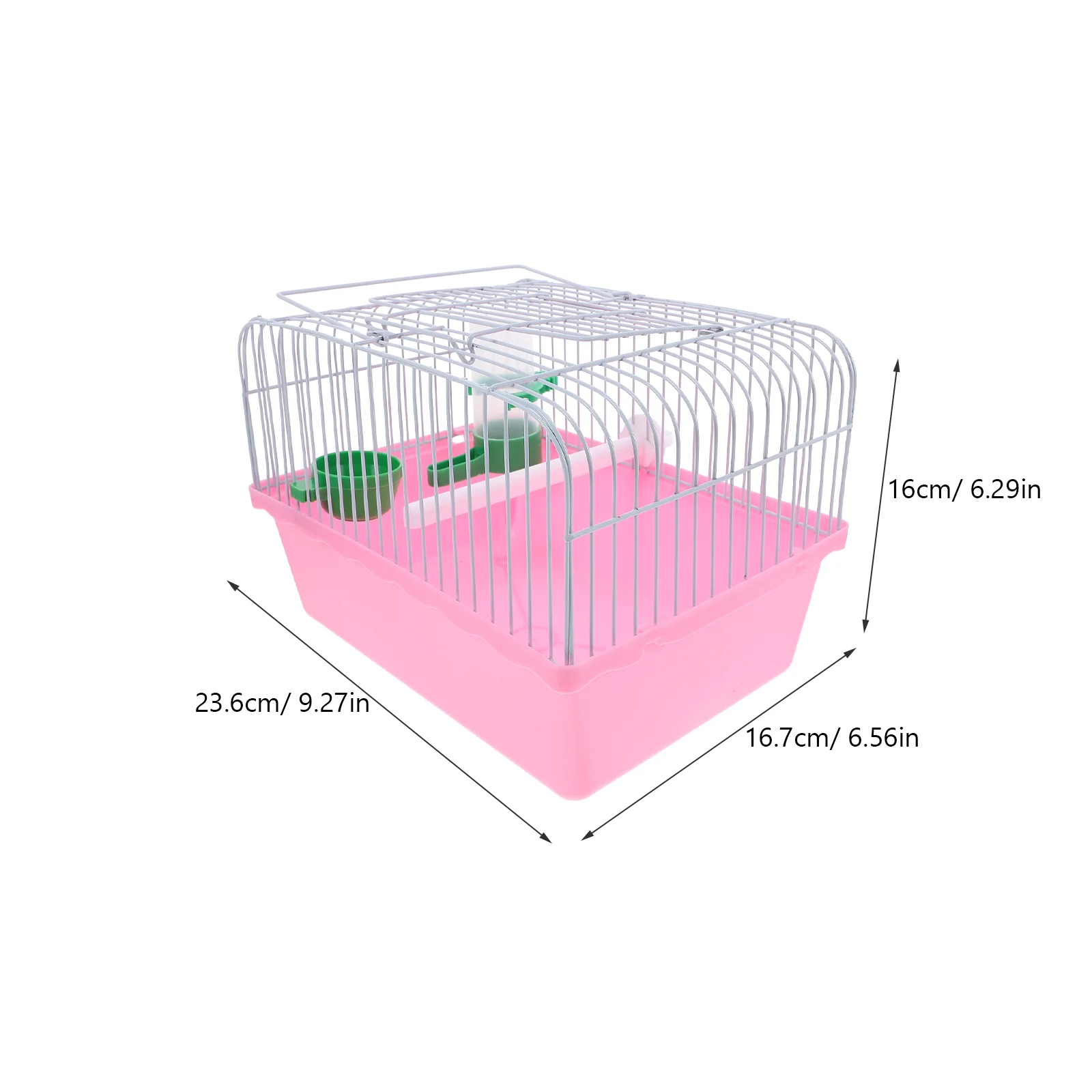 Bird Cage Portable Birdcage Cages for Cockatiels Small Travel Hamster Metal Birdcages Blue Parrot Large