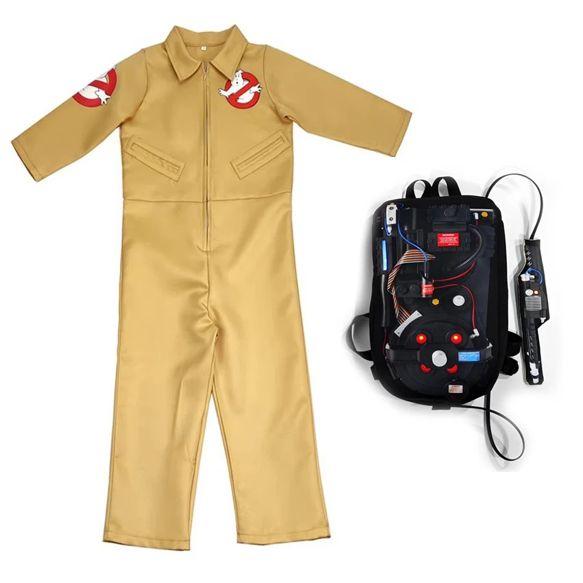 Erwachsene Overalls Ghost Busters Cosplay Anime Halloween Kostüm für Männer Maskerade Karneval Party Kleid Verkleidung Festival Tasche
