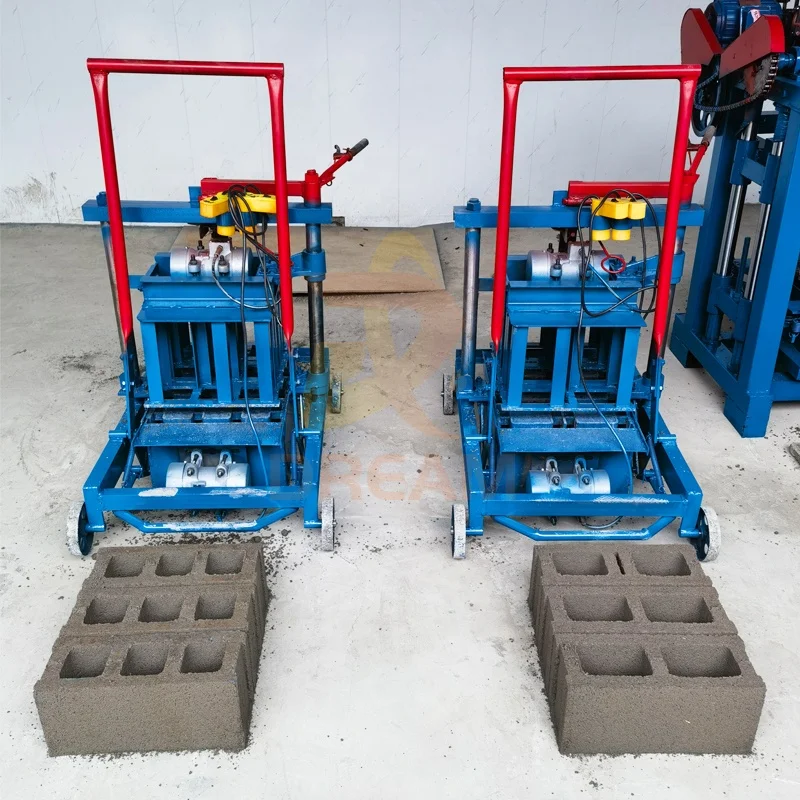 Small Scale Manual Paving Block Brick Making Machine