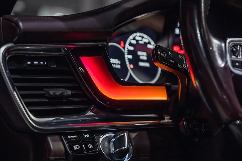 For Porsche Panamera Replacement 7 Colors Interior Atmosphere Light Ambient Light Door Contour Lights 2017-2024