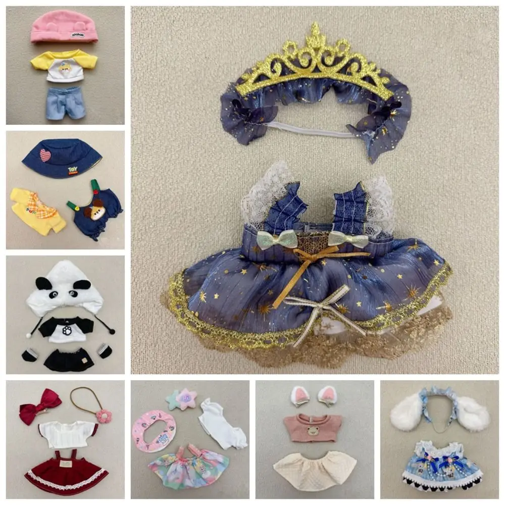 Dress Up 20cm Cotton Doll's Clothes Doll Clothes Fashion Doll Lolita Dress Lovely Lolita Star Doll Clothes